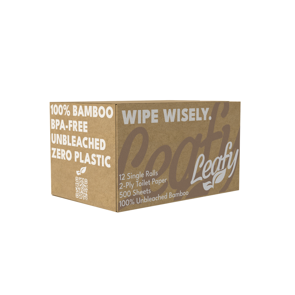 Leafy EarthSoft Bamboo - 12 roll 2 ply