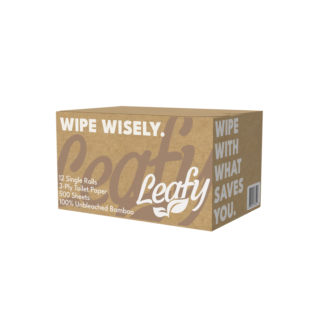 Leafy EarthSoft Premium Bamboo - 12 roll 3 ply