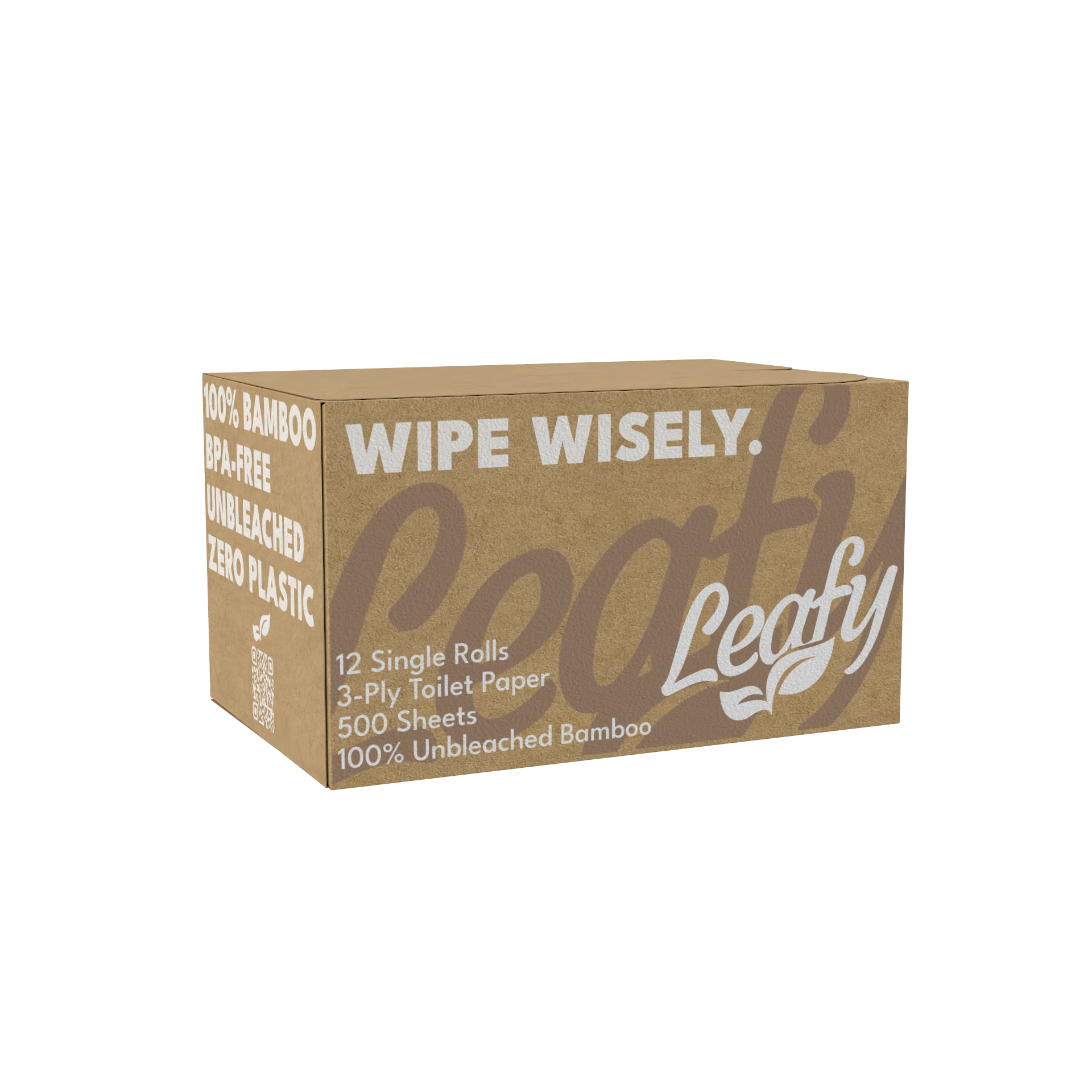 Leafy EarthSoft Premium Bamboo - 12 roll 3 ply