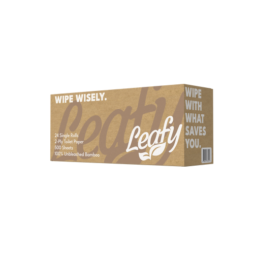 Leafy EarthCloud Bamboo - 24 roll 2 ply