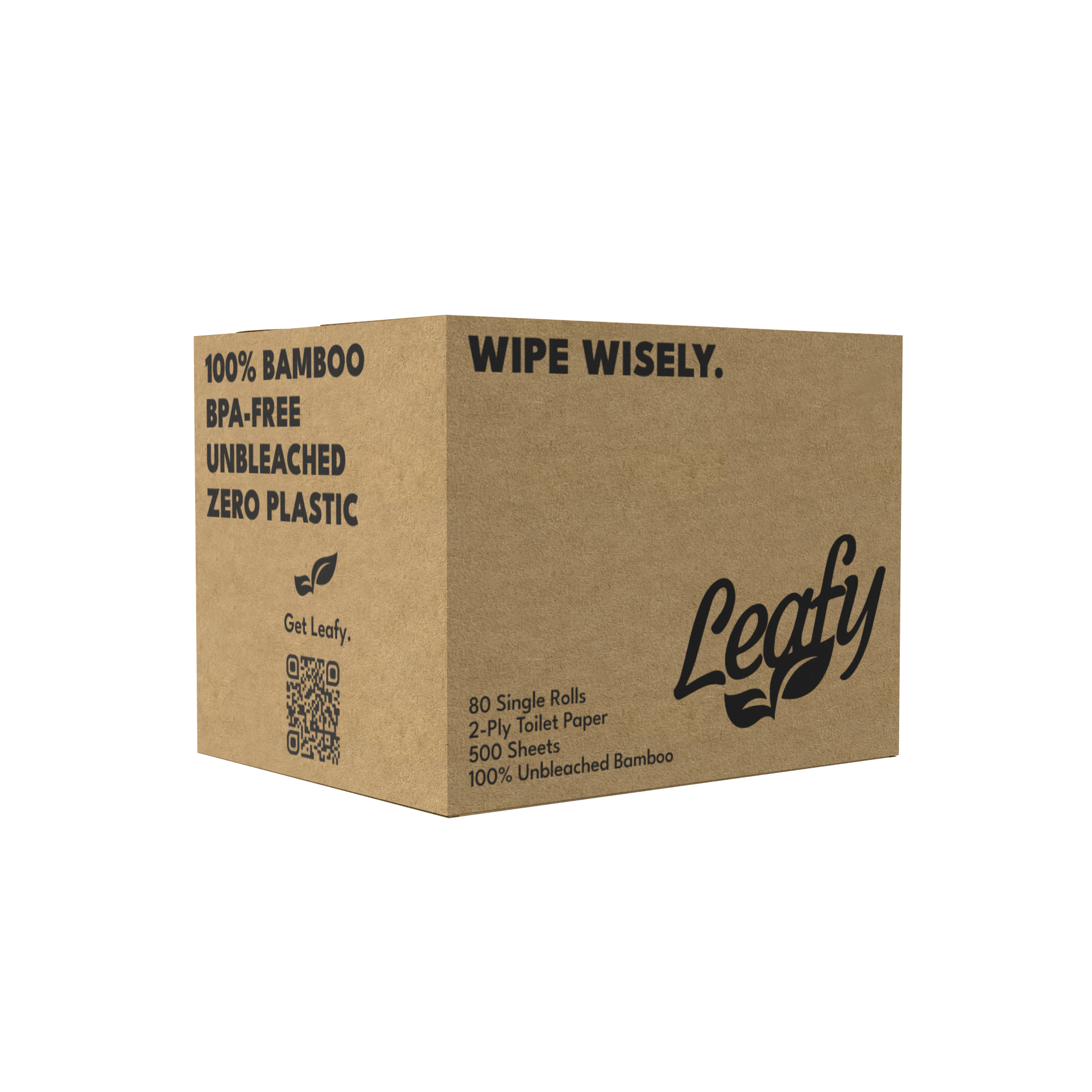 Leafy EarthLuxe Bamboo Reserve - 80 roll 2 ply